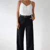 Carey Tailored Pants | Black