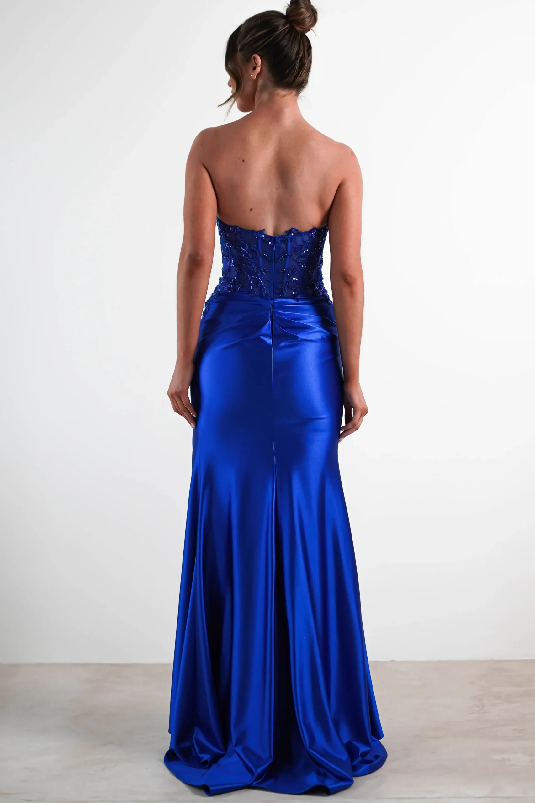 Dallas Luxe Embellished Gown | Royal Blue