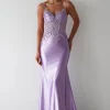 Eternity Glitter Bodycon Gown | Lilac