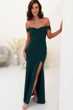 Felicity Bodycon Gown | Dark Green
