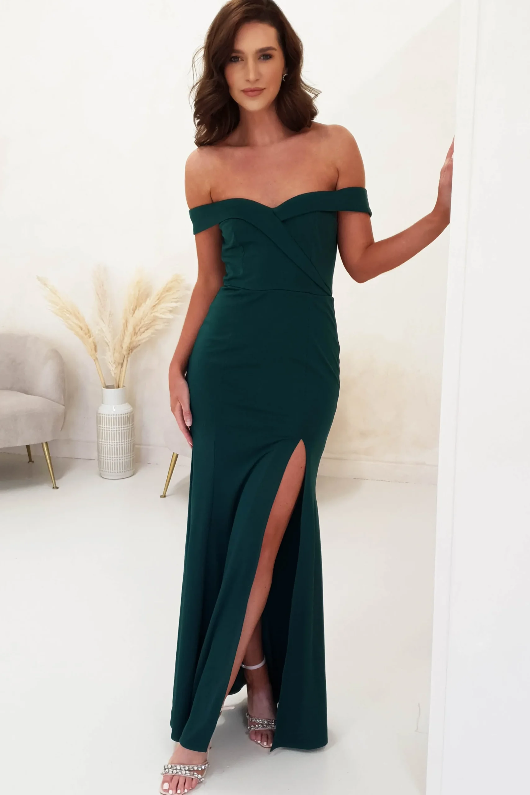 Felicity Bodycon Gown | Dark Green