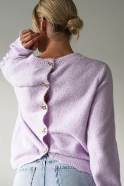 Kala Gold Bow Detail Jumper | | Lilac