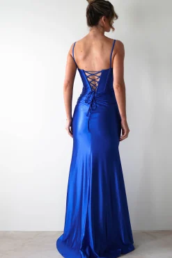 Meaghan Bodycon Gown | Royal Blue
