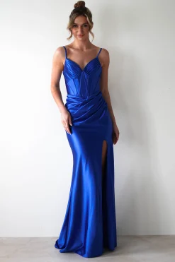 Meaghan Bodycon Gown | Royal Blue