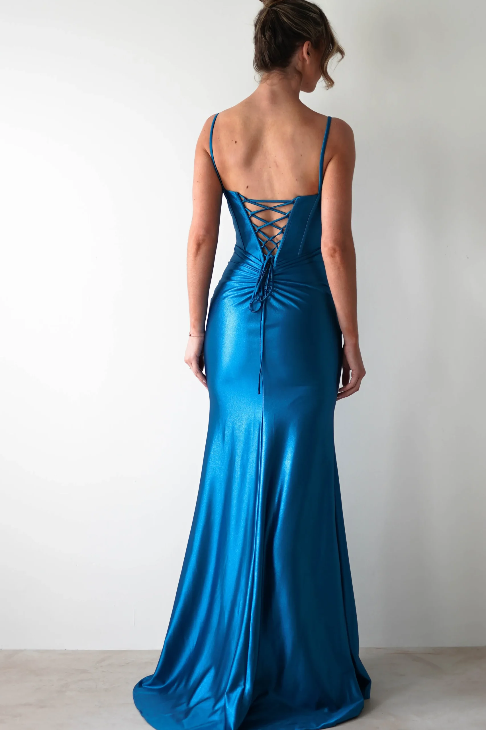 Meaghan Bodycon Gown | Turquoise