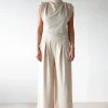 Mina Strechy 2 Piece Set | Cream