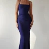 Monette Bodycon Maxi Gown | Navy