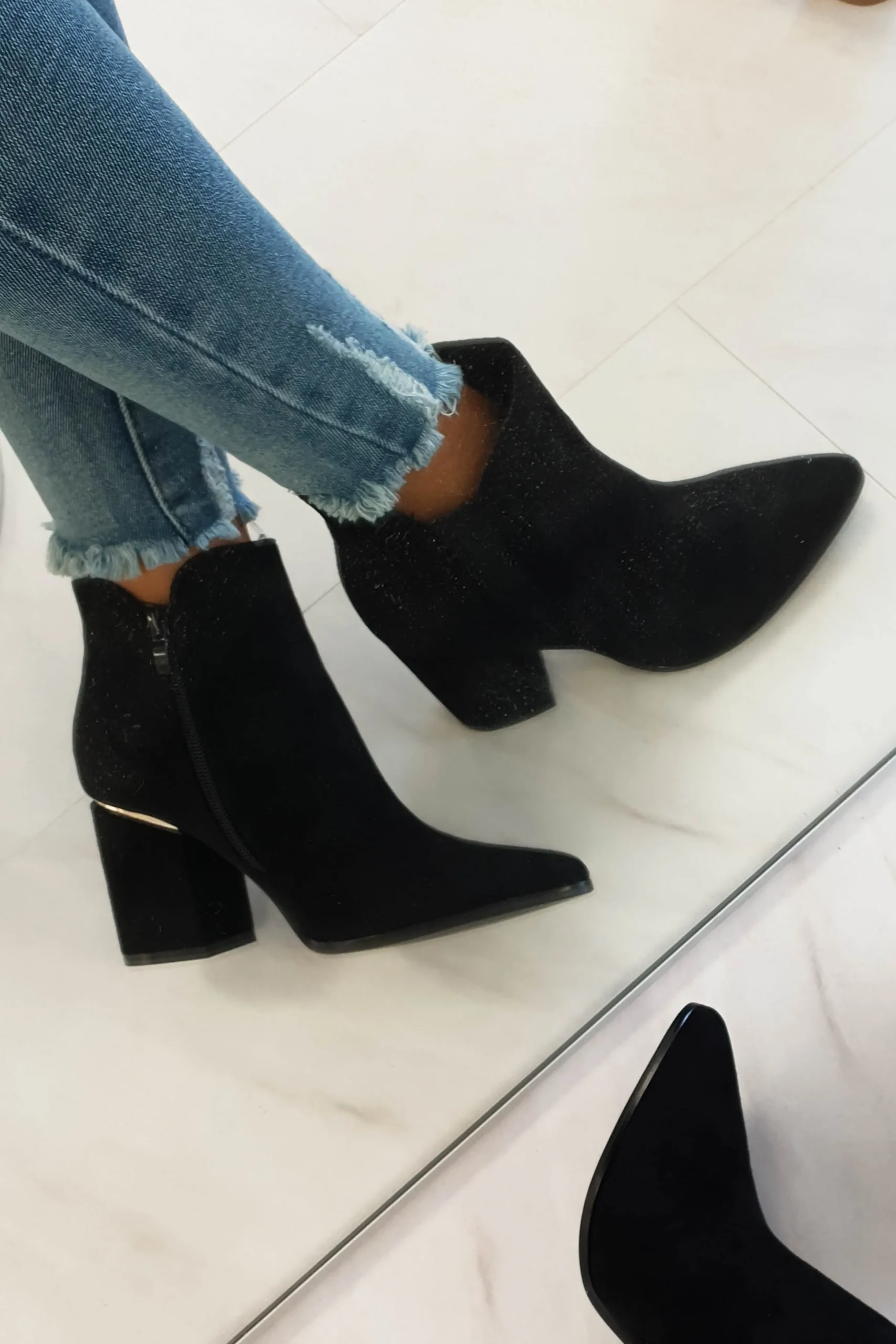 Piper Ankle Boots | Black