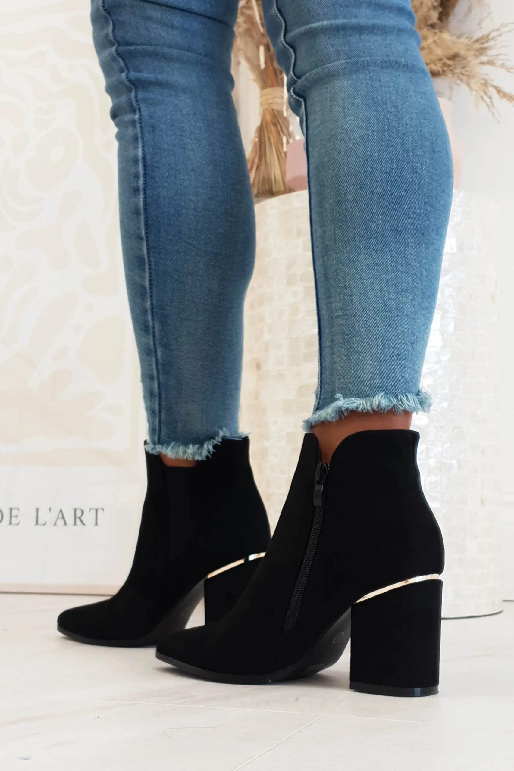 Piper Ankle Boots | Black