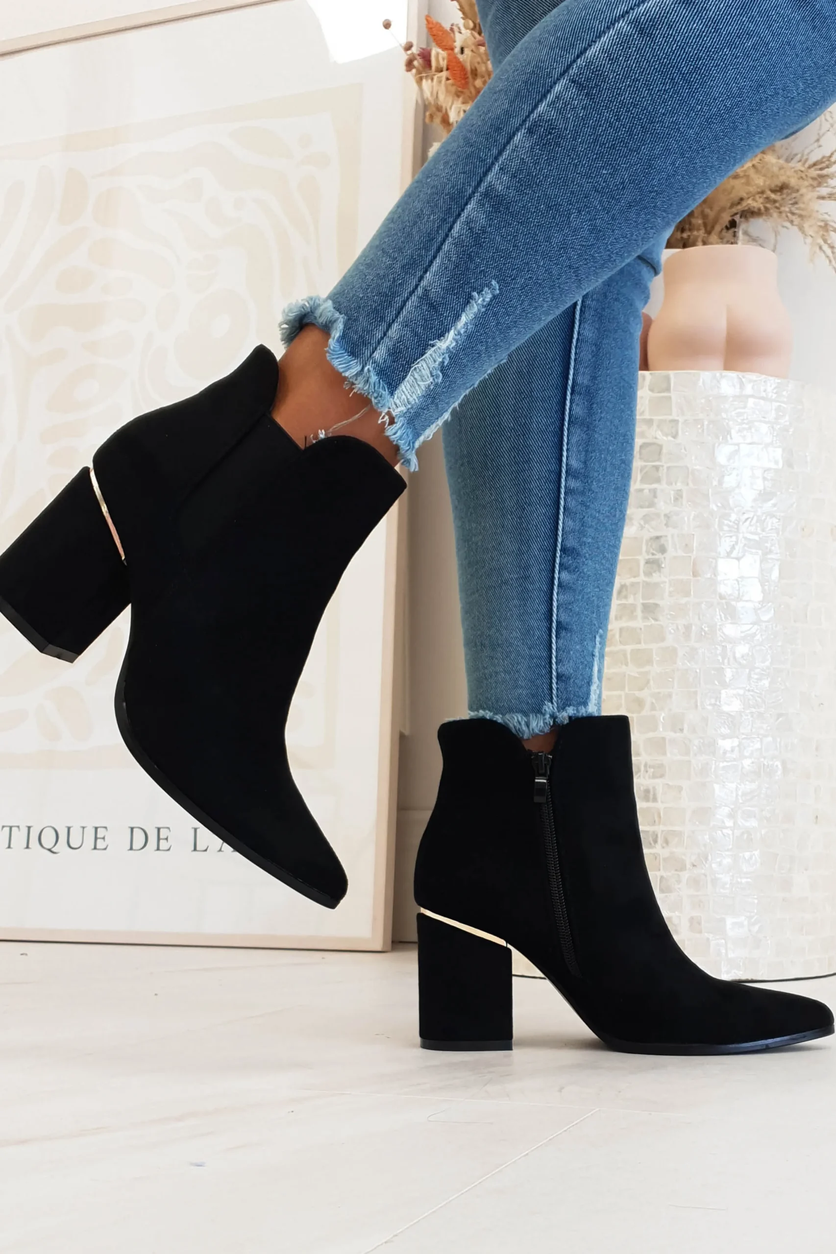 Piper Ankle Boots | Black