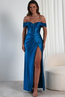 Serena Off The Shoulder Gown | Peacock