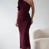 Sydney Bodycon Maxi Dress | Wine