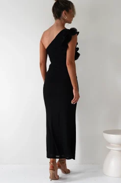 Sydney Bodycon Maxi Dress | Black